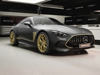 Компания Mercedes выпустила спецверсию купе AMG GT в честь фильма о "Формуле 1"