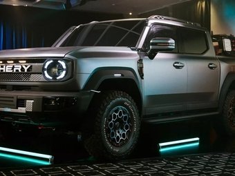Компания Chery представила похожий на Bronco пикап KP31