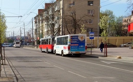 Из-за работ на улице имени Пушкина изменятся схемы движения троллейбусов №10 и автобусов № 1, 3, 5, 9, 26 и 44