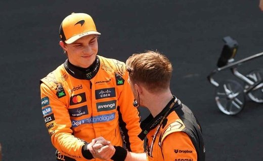 Пилот McLaren Оскар Пиастри выиграл квалификацию второго этапа чемпионата "Формула 1" 2025 года - Гран-при Китая