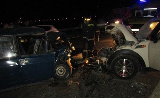 Жёсткая автомобильная авария зафиксирована в пятницу, 8 ноября