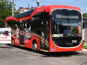 В Краснодаре начали тестировать троллейбус из Челябинска