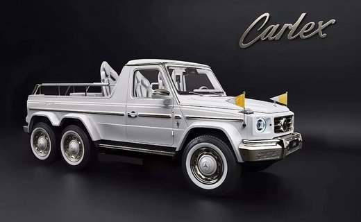 Тюнинг-ателье сделало трехосный папамобиль Mercedes-AMG G 63