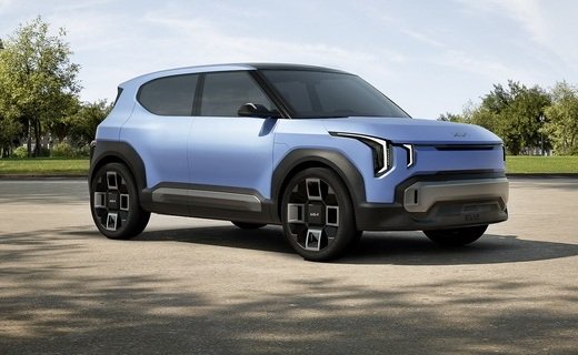 Компания Kia официально представила концепт EV2 - это предвестник будущего полностью электрического кроссовера B-сегмента