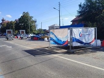 Реконструкция коллектора на Красных Партизан в Краснодаре продлится около четырёх месяцев