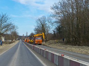 На обходе Сочи начались работы по стабилизации оползневого участка