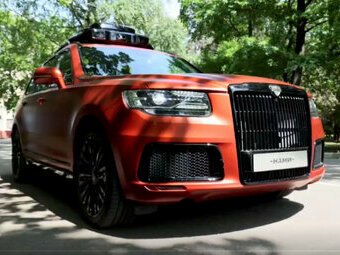 Представлены беспилотные Lada Vesta и Aurus Komendant