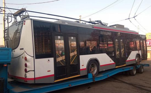 Все 12 электробусов из заказанной для города партии доставлены по назначению