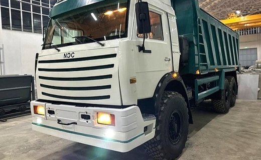 В Афганистане стали собирать самосвалы КамАЗ с оригинальным дизайном