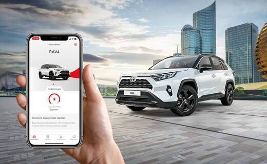 Стартовали продажи первого из подключенных автомобилей Toyota с функциями Toyota Connected Services