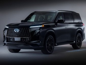Обновленный Infiniti QX80 получил темную версию Sport