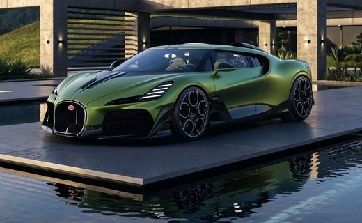 Компания Bugatti представила первый проект Brouillard, реализованный в рамках программы Solitaire