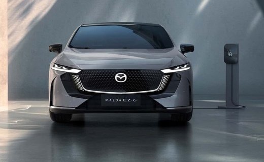 Компания Mazda представила в Китае седан EZ-6 - это полностью электрическая замена Mazda6