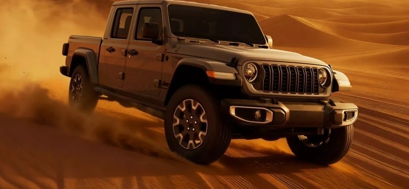Пикап Jeep Gladiator впервые получил роскошную версию Sahara
