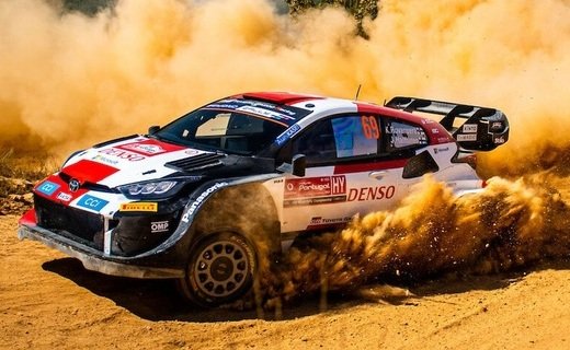 Пилот команды Toyota Gazoo Racing WRT Калле Рованперя стал победителем "Ралли Португалия 2023"