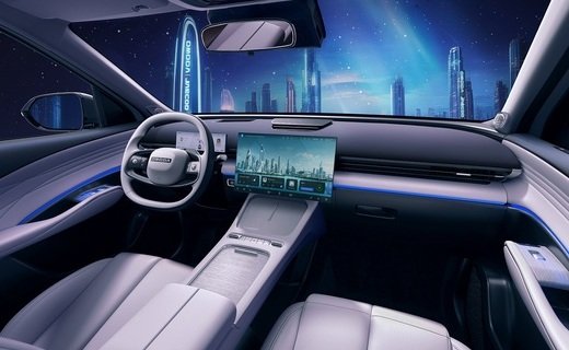 Китайский бренд Omoda рассекретил интерьера нового футуристического кроссовера Omoda C7