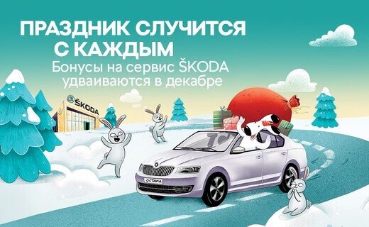 Акция действует на любые виды сервисных услуг и распространяется на все модели автомобилей ŠKODA