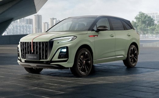 В России официально представили китайский кроссовер Hongqi HS3