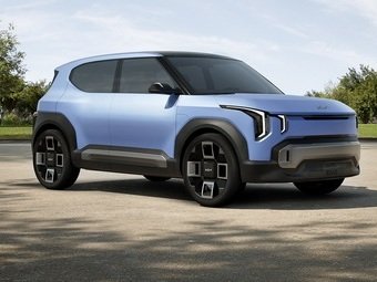 Компания Kia официально представила концепт EV2 - это предвестник будущего полностью электрического кроссовера B-сегмента