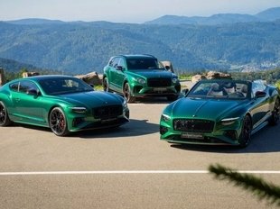 Компания Bentley представила региональную коллекцию машин в чест Штутгарта