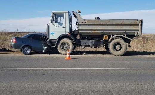 Жёсткая авария зафиксирована 19 февраля 2020 года на автотрассе Краснодар – Славянск-на-Кубани – Темрюк