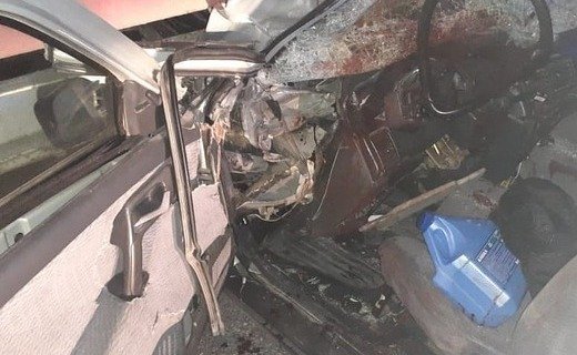 Страшная авария произошла в посёлке Гайдук