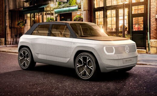 Компания Volkswagen представила на автосалоне в Мюнхене прототип электрического компактного кроссовера ID. LIFE