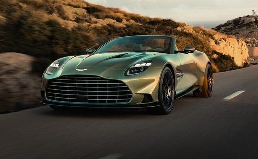 Компания Aston Martin представила 835-сильный открытый суперкар Vanquish Volante