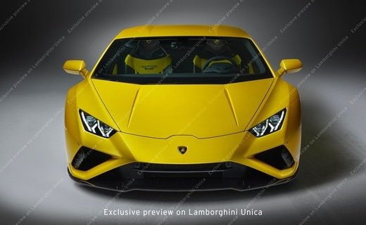 В приложении Lamborghini Unica появилось первое изображение обновлённого суперкара
