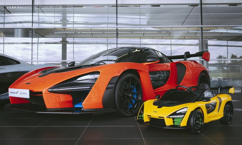 Гиперкар McLaren Senna превратили в детский электромобиль
