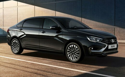 Первый экземпляр российского седана Lada Aura был продан в Объединенных Арабских Эмиратах