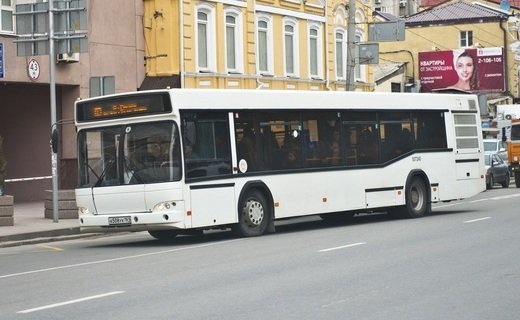 Автобусы, работающие на 14-м маршруте будут доезжать только до площади Карла Маркса