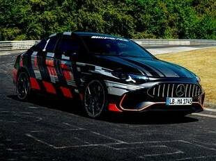 Электрический Mercedes-AMG CLA 45 стал рекордсменом Нюрбургринга