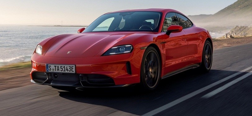 Компания Porsche обновила электрический Taycan