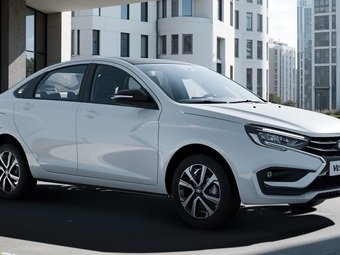 Стартовали продажи двухтопливного седана Lada Vesta CNG нового поколения