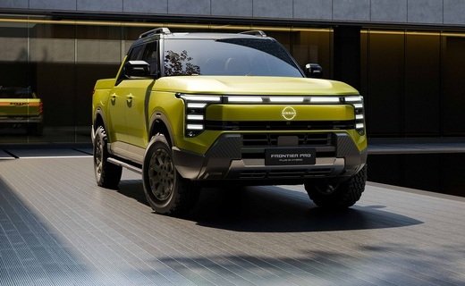 Компания Nissan привезла на автосалон в Шанхае новый пикап Frontier Pro
