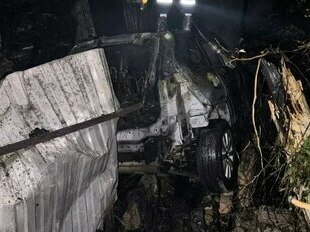 На Кубани неадекватный водитель устроил пожар в домовладении