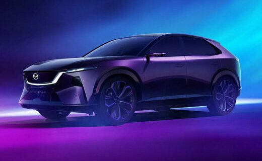 Компания Mazda показала свой новый электрический кроссовер EX-60