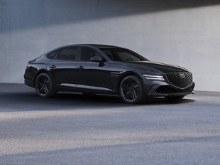 Автомобили Genesis получили черное исполнение Prestige Black