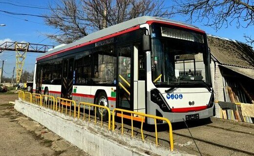 Первый белорусский электробус от предприятия "Белкоммунмаш" был доставлен в Краснодар в рамках муниципального контракта