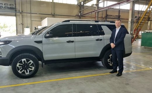 Компания Sollers показала макет нового большого внедорожника