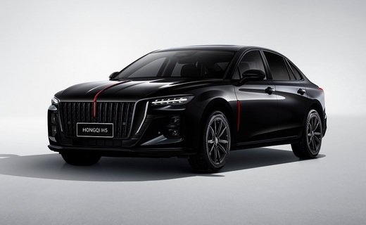 Китайская компания Hongqi привезла в Россию новую версию бизнес-седана H5 - исполнение Black Edition за 4 990 000 рублей