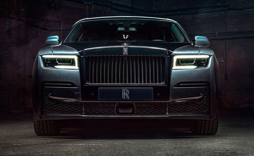 Rolls-Royce Ghost в спецверсии Black Badge отличается обилием глубокого чёрного цвета
