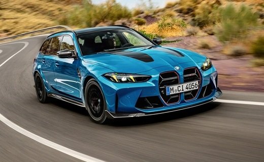 Компания BMW представила 550-сильный "заряженный" универсал BMW M3 CS Touring