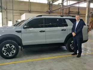 Компания Sollers показала макет большого внедорожника
