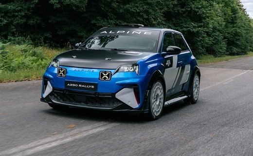 Компания Alpine представила новый ралли-кар на базе электромобиля Alpine A290, который был признан "Автомобилем года"
