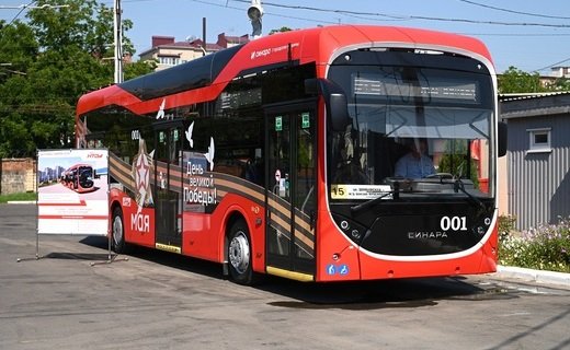 В Краснодаре стартовала тестовая эксплуатация нового троллейбуса "Синара-6254" из Челябинской области