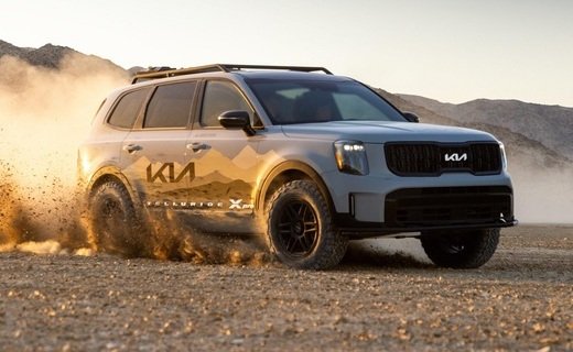 Kia представила модифицированный внедорожник Telluride X-Pro для 8-дневной гонки Rebelle Rally