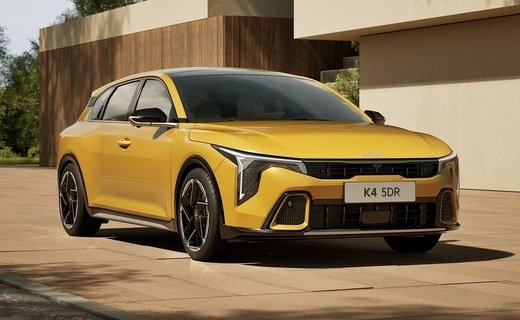 Компания Kia объявила, что её стильный хэтчбек K4 появится в европейских автосалонах до конца года