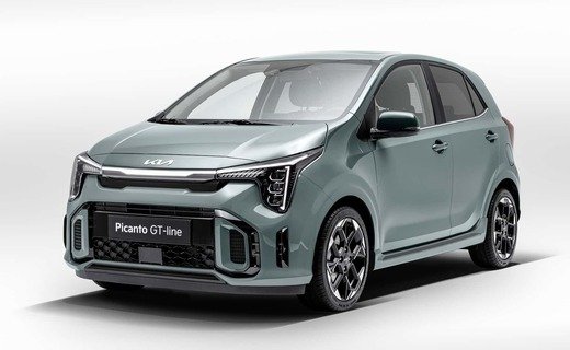 Компания Kia представила обновленный хэтчбек Picanto, которому добавили "больше агрессивного стиля"